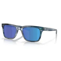 costa tybee polarized sunglasses bleu blue mirror 580g/cat3 homme