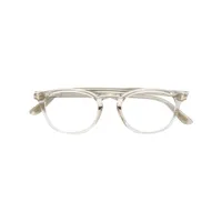 tom ford eyewear lunettes de vue à monture ronde - tons neutres