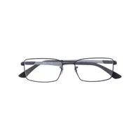 ray-ban lunettes de vue à monture rectangulaire - noir