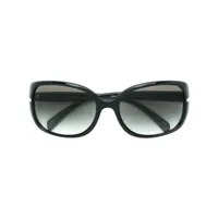prada eyewear oversized sunglasses - noir