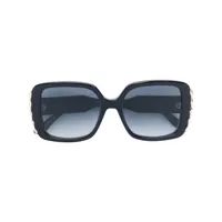 elie saab oversized square sunglasses - noir