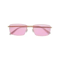 mykita lunettes de soleil kaito glossy - métallisé