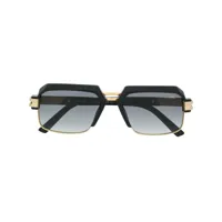 cazal square sunglasses - noir