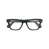 oliver peoples lunettes de vue à monture carrée - noir