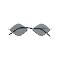 saint laurent eyewear lunettes de soleil new wave - argent