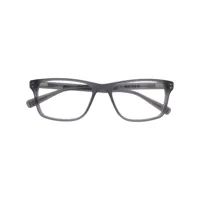 nike lunettes de vue à monture rectangulaire - gris