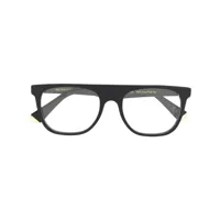 retrosuperfuture lunettes de vue à monture carrée - noir