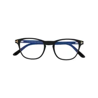tom ford eyewear lunettes de vue ft5625b à monture ronde - noir