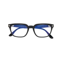 tom ford eyewear lunettes de vue à monture carrée - noir