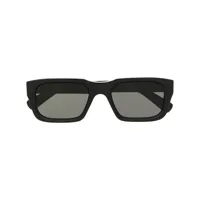 retrosuperfuture lunettes de soleil à monture carrée augusto - noir