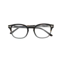 tom ford eyewear lunettes de vue ft5532 à monture carrée - noir