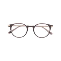 eyevan7285 lunettes de vue à monture ronde - gris