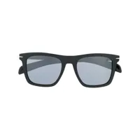 eyewear by david beckham lunettes de soleil à monture rectangulaire - noir