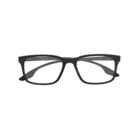 prada eyewear lunettes de vue à monture carrée - noir