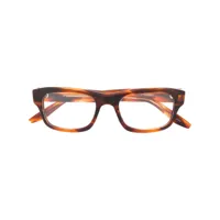 barton perreira lunettes de vue à monture carrée - marron