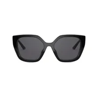 prada eyewear lunettes de soleil à monture oversize - noir