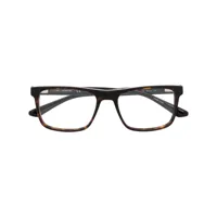 calvin klein lunettes de vue à monture rectangulaire - noir