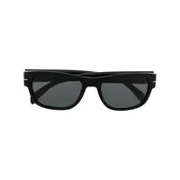 eyewear by david beckham lunettes de soleil à monture carrée - noir