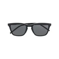 dolce & gabbana eyewear lunettes de soleil dg6145 à monture carrée - noir