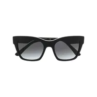 dolce & gabbana eyewear lunettes de soleil à monture carrée - noir