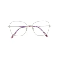 tom ford eyewear lunettes de vue à monture carrée - argent