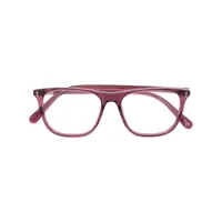 stella mccartney eyewear lunettes de vue à monture angulaire - rose