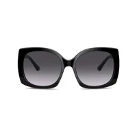 dolce & gabbana eyewear lunettes de soleil family à monture oversize - noir