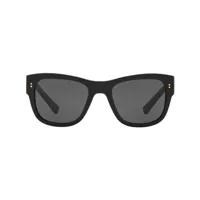 dolce & gabbana eyewear lunettes de soleil domenico à monture carrée - noir