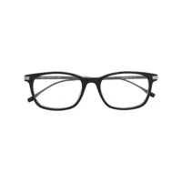boss lunettes de vue à monture rectangulaire - noir