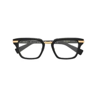 balmain eyewear lunettes de vue legion i à monture carrée - noir