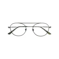 calvin klein lunettes de vue à monture ronde - vert