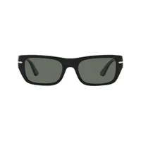 persol lunettes de soleil à monture carrée - noir
