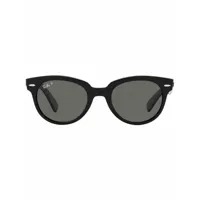 ray-ban lunettes de soleil orion à monture ronde - noir