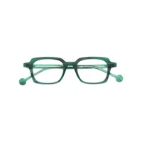 l.a. eyeworks lunettes de vue à monture carrée - vert