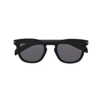 eyewear by david beckham lunettes de soleil à monture papillon - noir