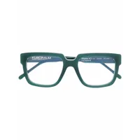 kuboraum lunettes de vue à monture carrée - vert
