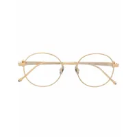 cartier eyewear lunettes de vue pasha à monture ronde - or