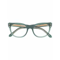 isabel marant eyewear lunettes de vue à monture papillon - vert