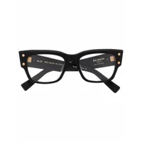 balmain eyewear lunettes de vue à monture papillon - noir