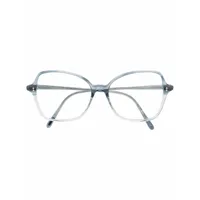 oliver peoples lunettes de vue à monture oversize - bleu