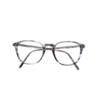 oliver peoples lunettes de vue à monture ronde - gris