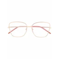 marni eyewear lunettes de vue bicolores à monture carrée