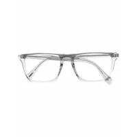 oliver peoples lunettes de vue bernardo-r à monture carrée - gris