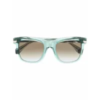 cazal lunettes de soleil 8501 à monture carrée - vert