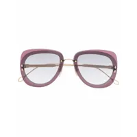 isabel marant eyewear lunettes de soleil teintées à monture carrée - violet