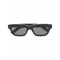 retrosuperfuture lunettes de soleil milano à monture carrée - noir