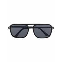 tom ford eyewear lunettes de soleil à monture navigateur - noir