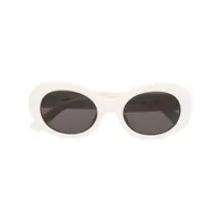 ambush lunettes de soleil kurt à montures rondes - gris
