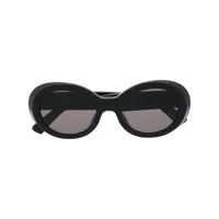 ambush lunettes de soleil à monture ovale - noir
