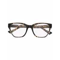 etnia barcelona lunettes de vue à monture carrée - marron